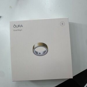 Gold Oura Ring Gen 4 size 8